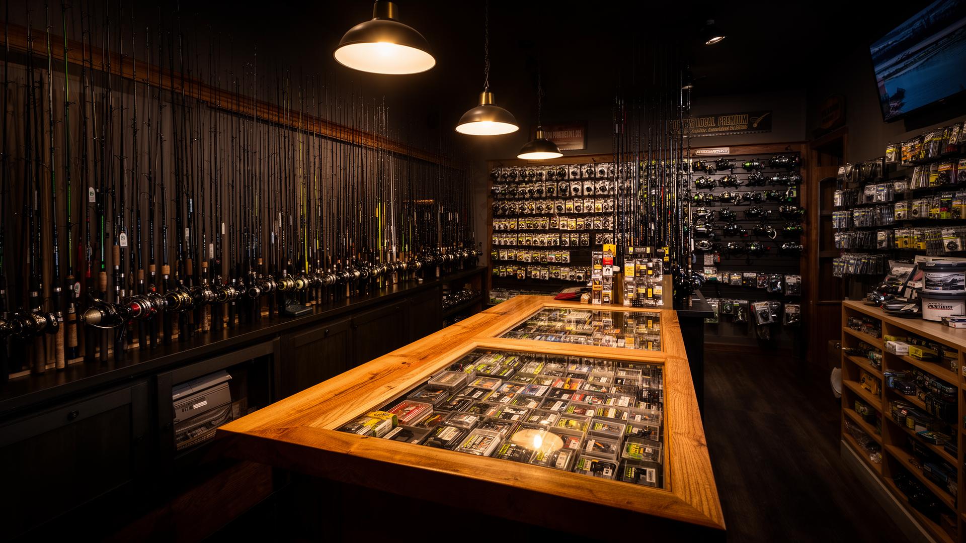 Inside Cope's Tackle and Rod